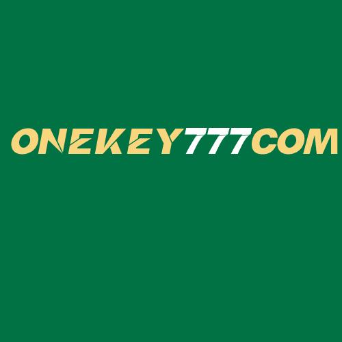 Logo da ONEKEY777COM